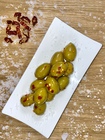 Green Olives with chilli 250g  (3)